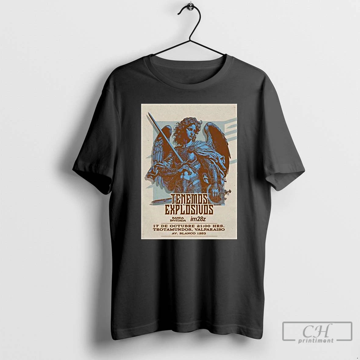 Classic Tenemos Explosivos Trotamundos Valparaiso Chile October 17 2025 Long Sleve T Shirts