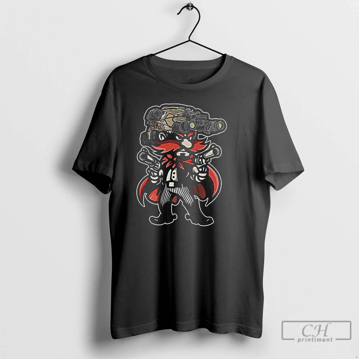 Classic Texas Tech Red Raiders Mascot Army Soldier T Shirts