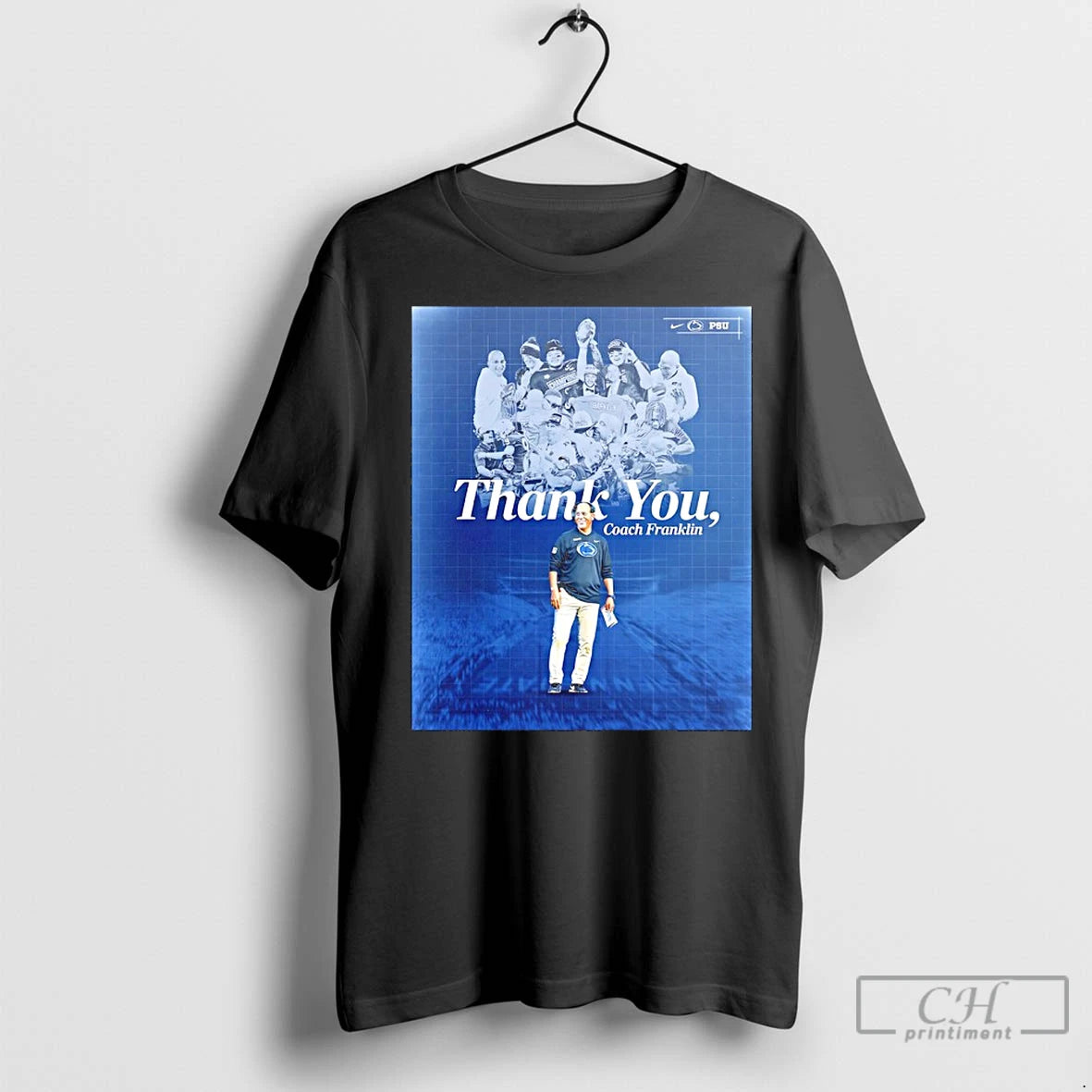 Classic Thank You Coach Flanklin Psu Football