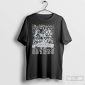 Classic The Dallas Cowboys 65th Anniversary 1960 2025 Player Signature Skyline T Shirts