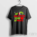 Classic The Grinch My Grandkids Stole My Heart Christmas T Shirts