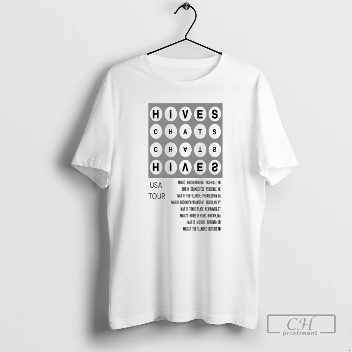 Classic The Hives And The Chats American Tour 2026 Shirt Sweater