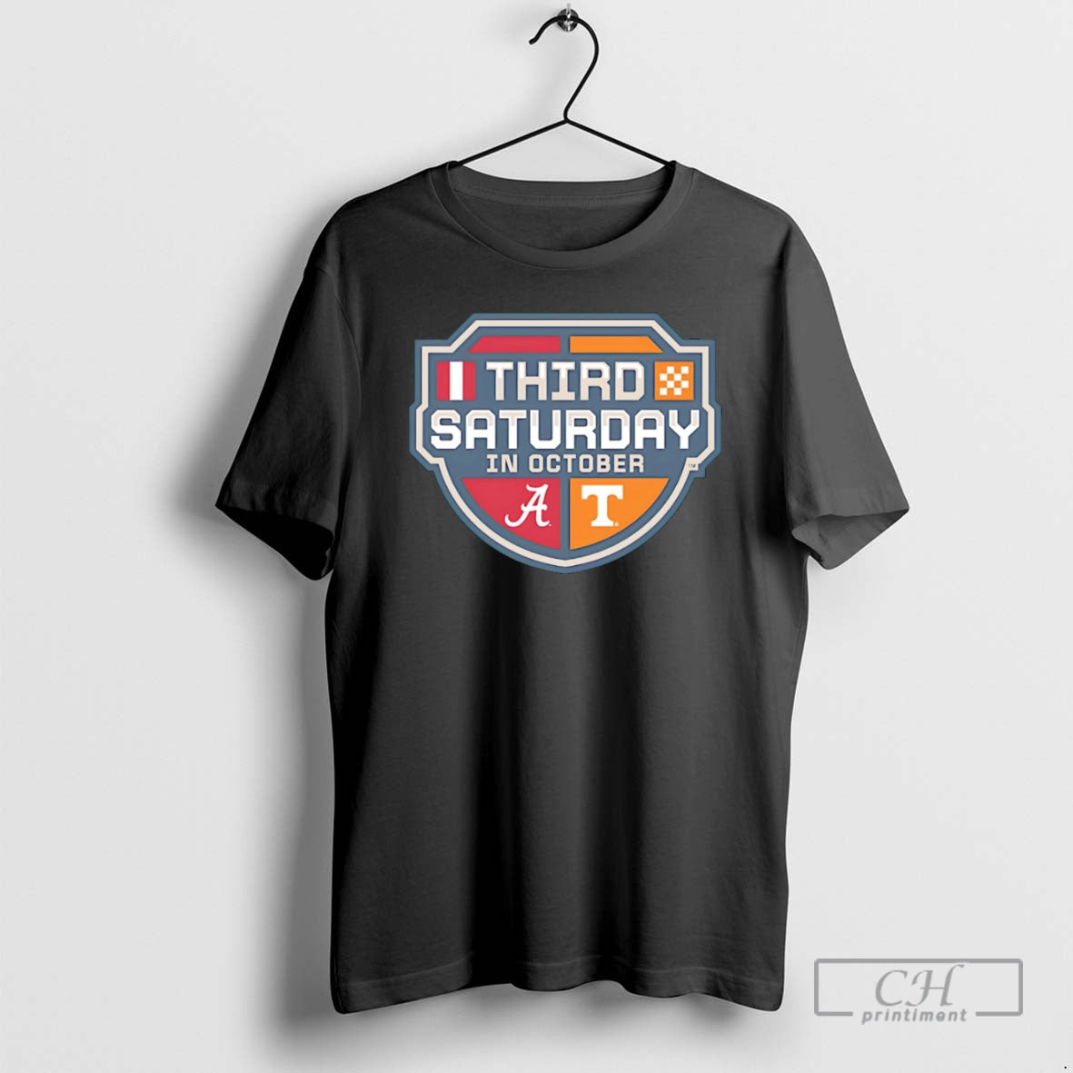 Classic Third October Alamaba Crimson Tide Vs Tennessee Volunteers Logo Shirt Sweater