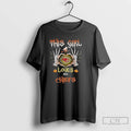 Classic This Girl Loves Her Kansas City Chiefs Skelenton Halloween T Shirts