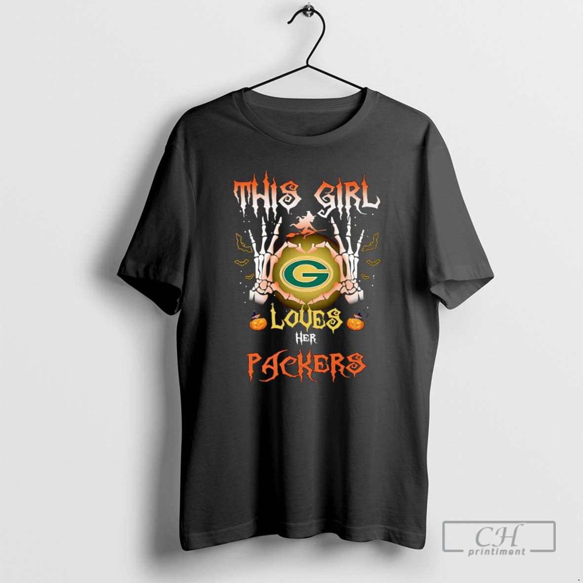 Classic This Girl Loves Her Packers Halloween Shirt Sweater