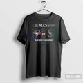 Classic Toronto Blue Jays Vs Seattle Mariners 2025 American League Championship Series Matchup T Shirts