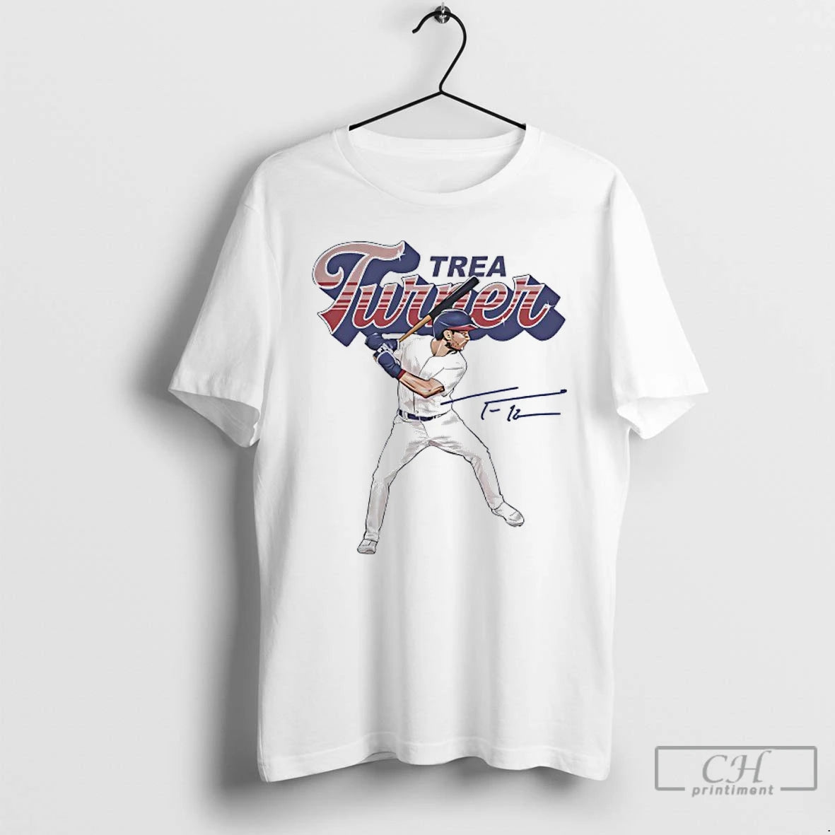 Classic Trea Turner Philadelphia Phillies Baseball Signature T Shirts