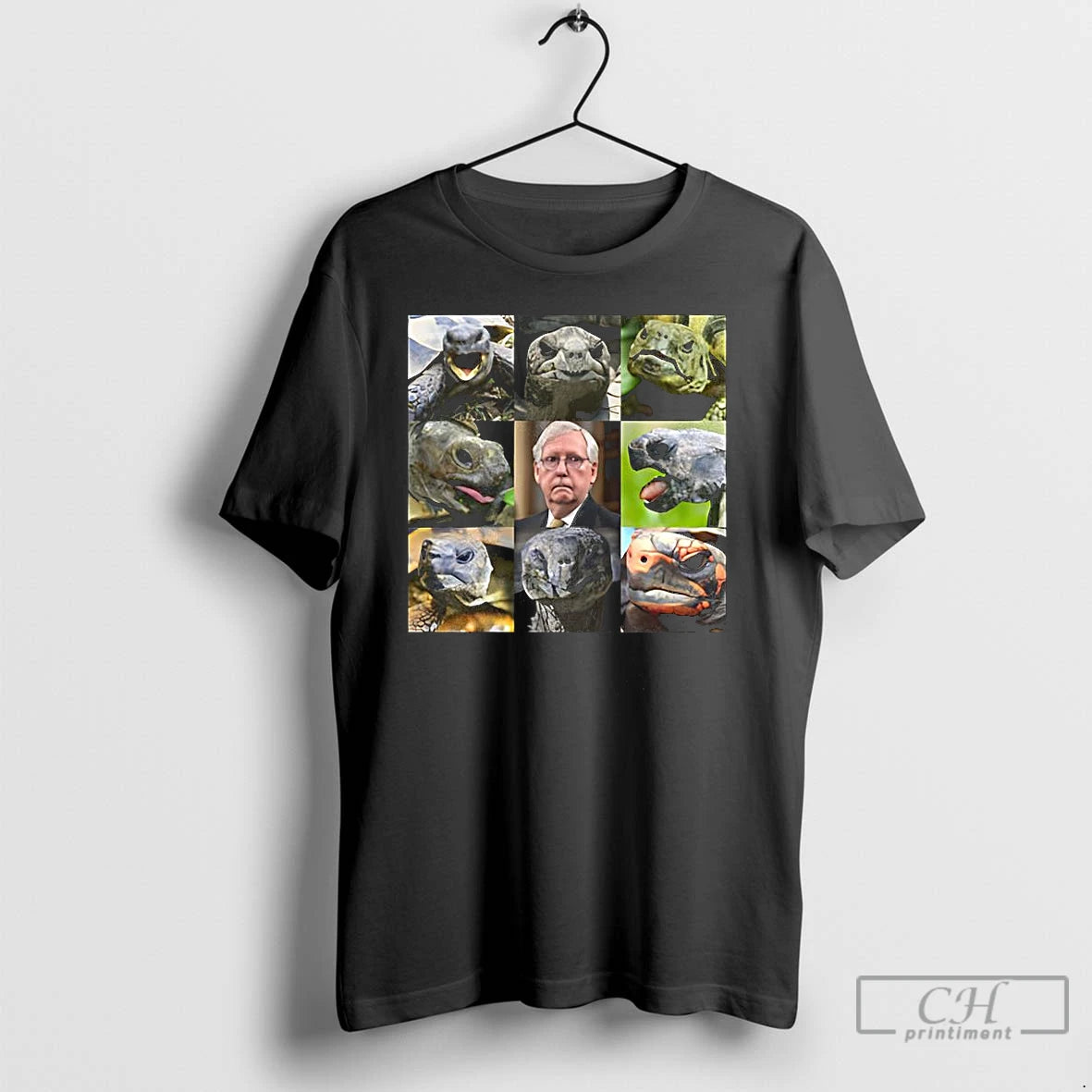 Classic Turtles And Mitch Mcconnell Satirical T Shirts