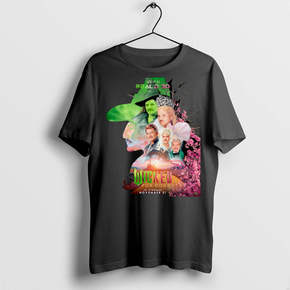 Classic Wicked For Good Pedro Pascal T Shirts