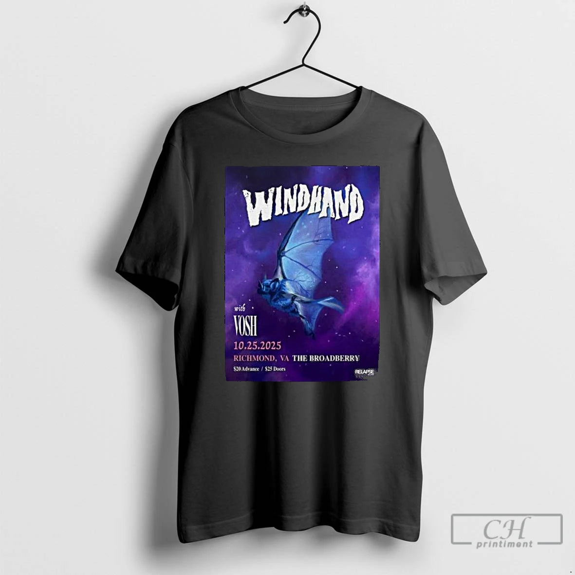 Classic Windhand October 25 2025 Richmond Virginia Long Sleve T Shirts