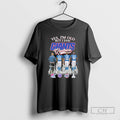 Classic Yes Im Old But I Saw Broncos Giants Player City Signature Logo T Shirts