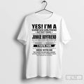 Classic Yes Im A Dumfuck Girlfriend But Not Yours Junkie Boyfriend T Shirts