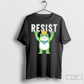 Classic King Frog Resist Portland Frog Protest T Shirts