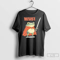 Classic Resist Portland Frog I Stand With Frog Protest Anti Ice T Shirts