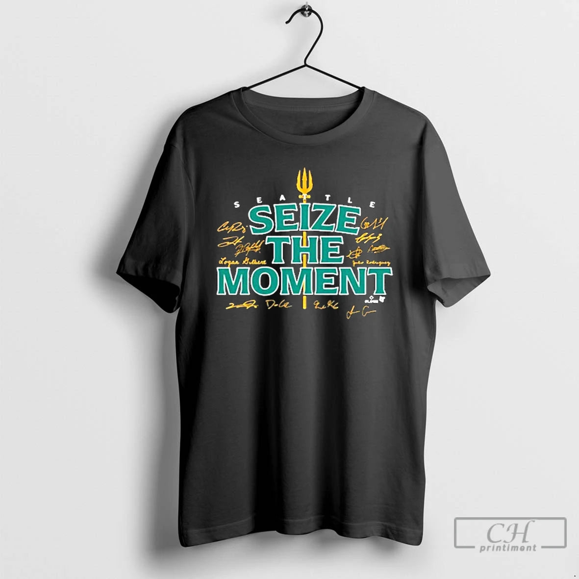Classic Seattle Baseball Seize The Moment T Shirts