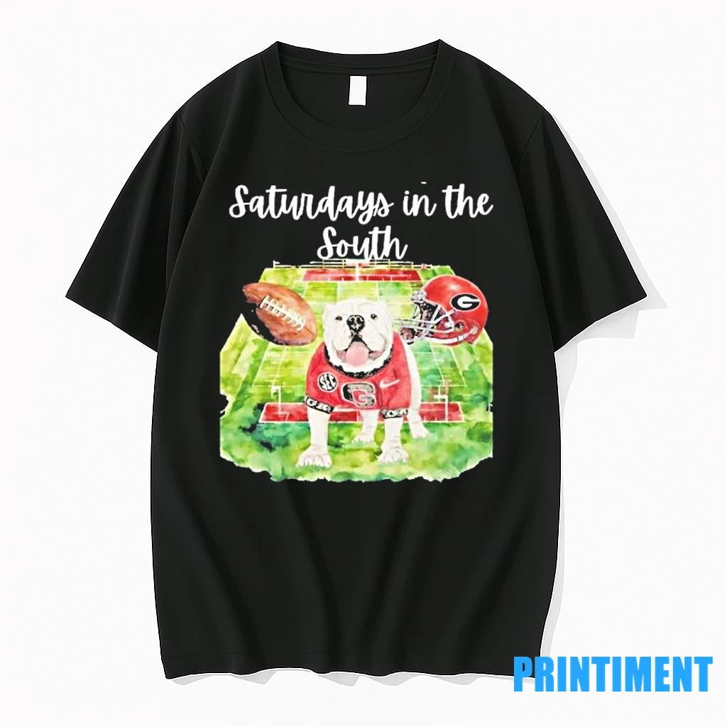 College Gameday 2025 Georgia Bulldogs Saturdays In The South Tshirts Sweater