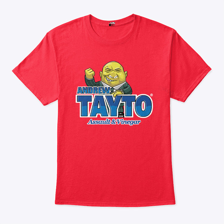 Conor McGregor Andrew Tayto Assault & Vinegar T Shirt