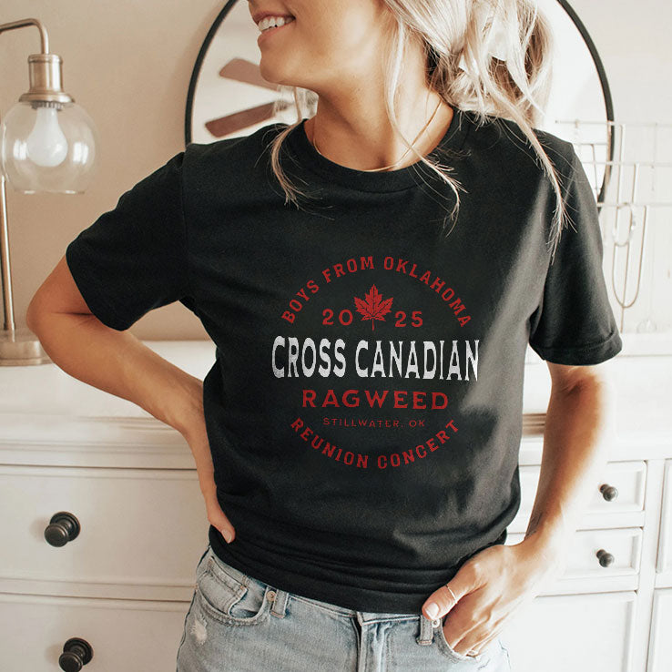 Cross Canadian Ragweed Concert 2025 T Shirt