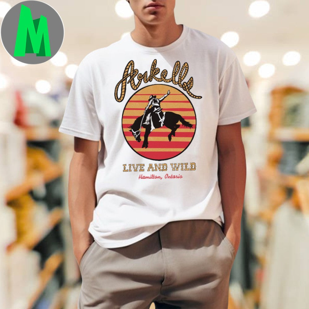Design Arkells Live And Wild Ringer Shirt Unisex