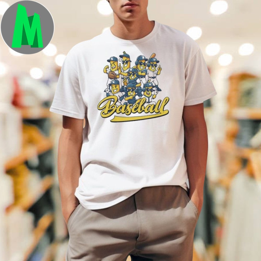 Design Bananas Baseball Team Shirt Unisex