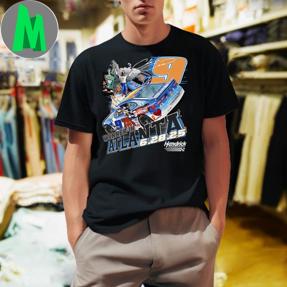 Design Chase Elliott #9 Hendrick Motorsports 2025 Atlanta Race Winner Unisex
