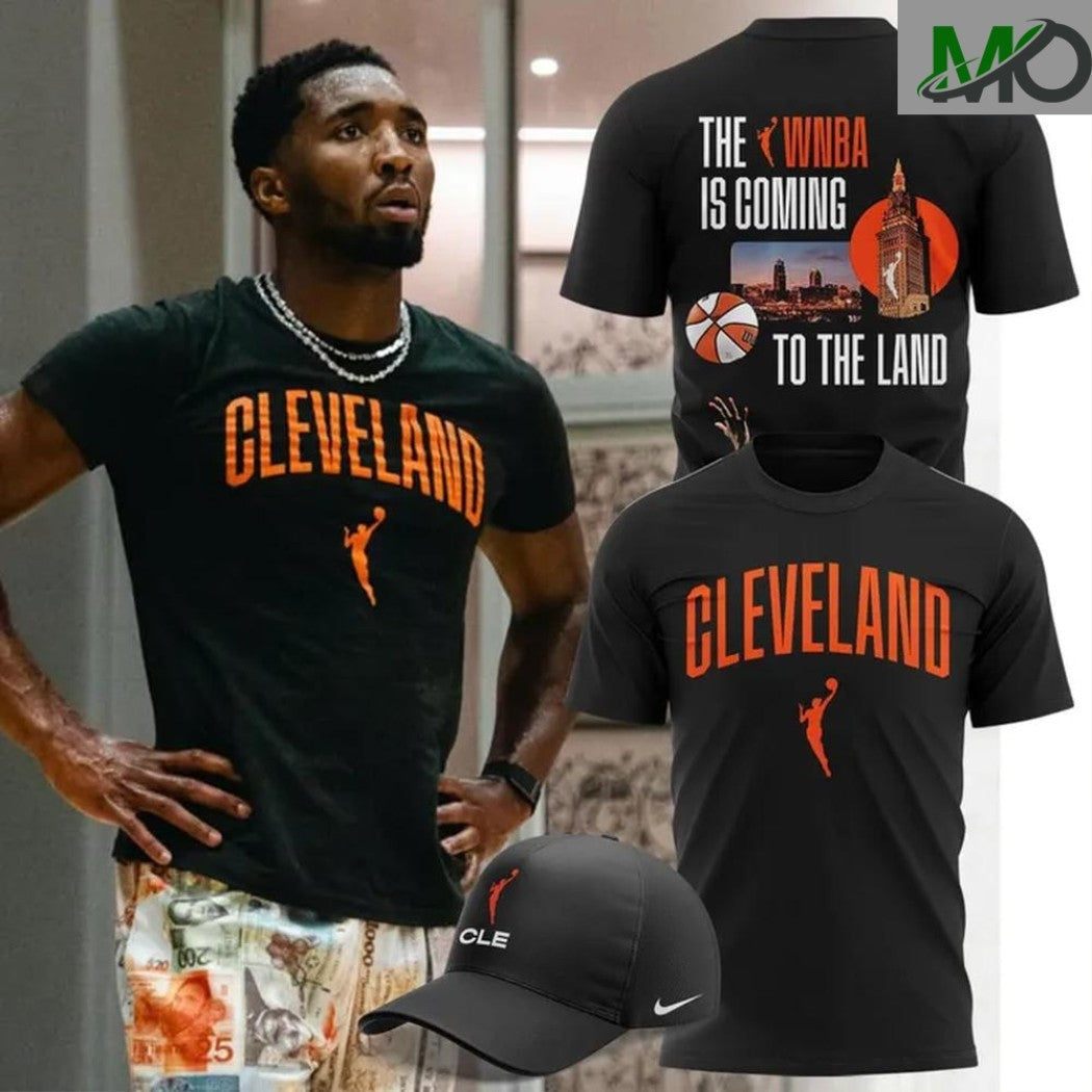 Design Cleveland WNBA Expansion Coming To The Land Basketball Fan Two Sided Unisex