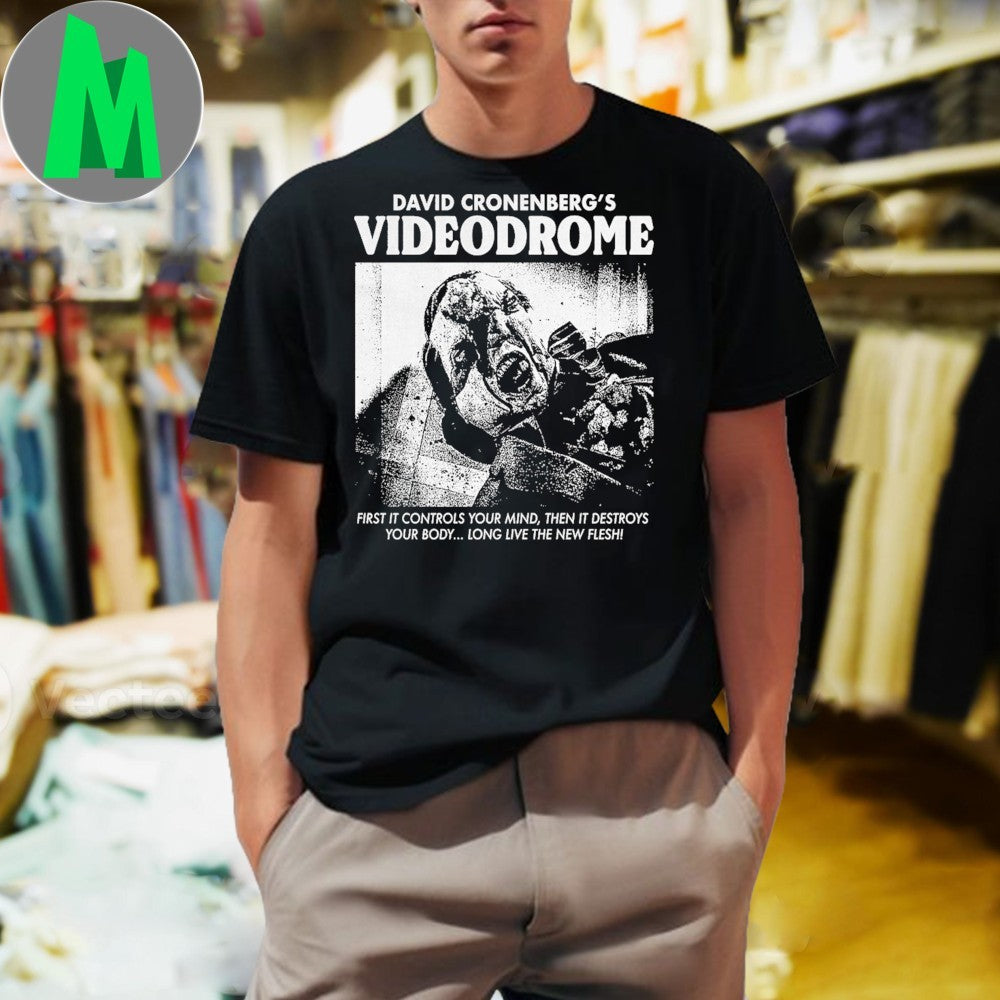Design David Cronenberg’s Videodrome Cult Classic Horror Unisex
