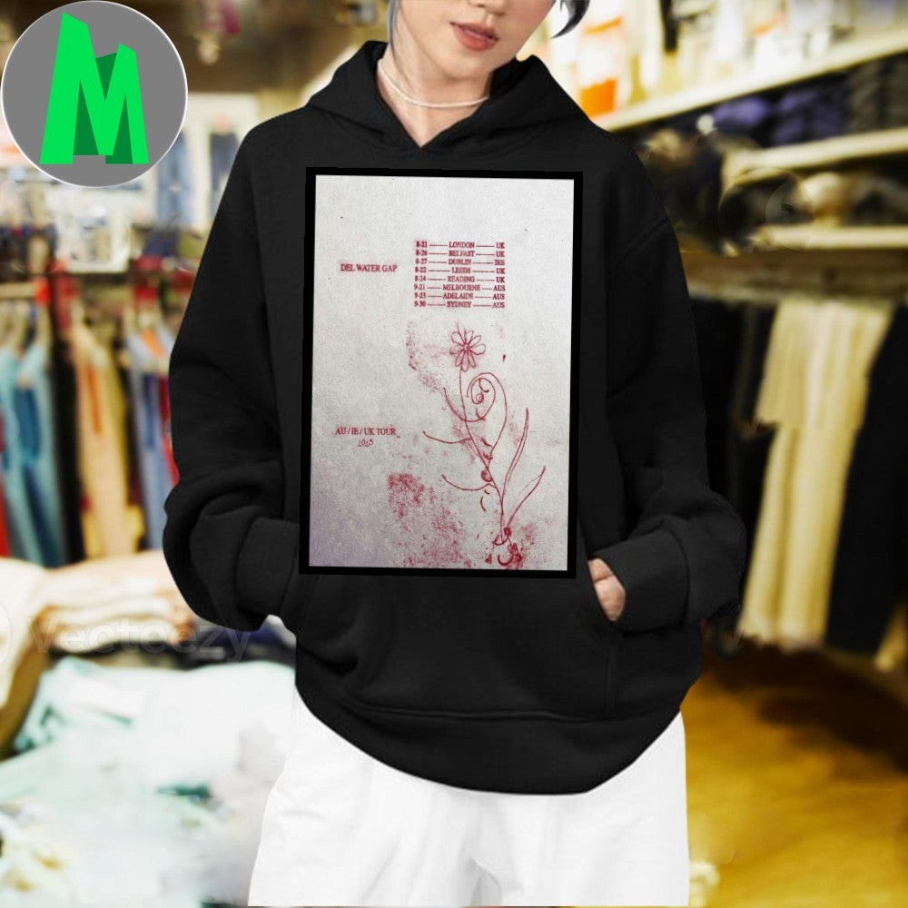 Design Del Water Gap AU.IE.UK Tour 2025 Poster Shirt Unisex