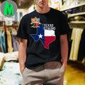 Design Edinburg CISD Texas Strong Flag Map Unisex