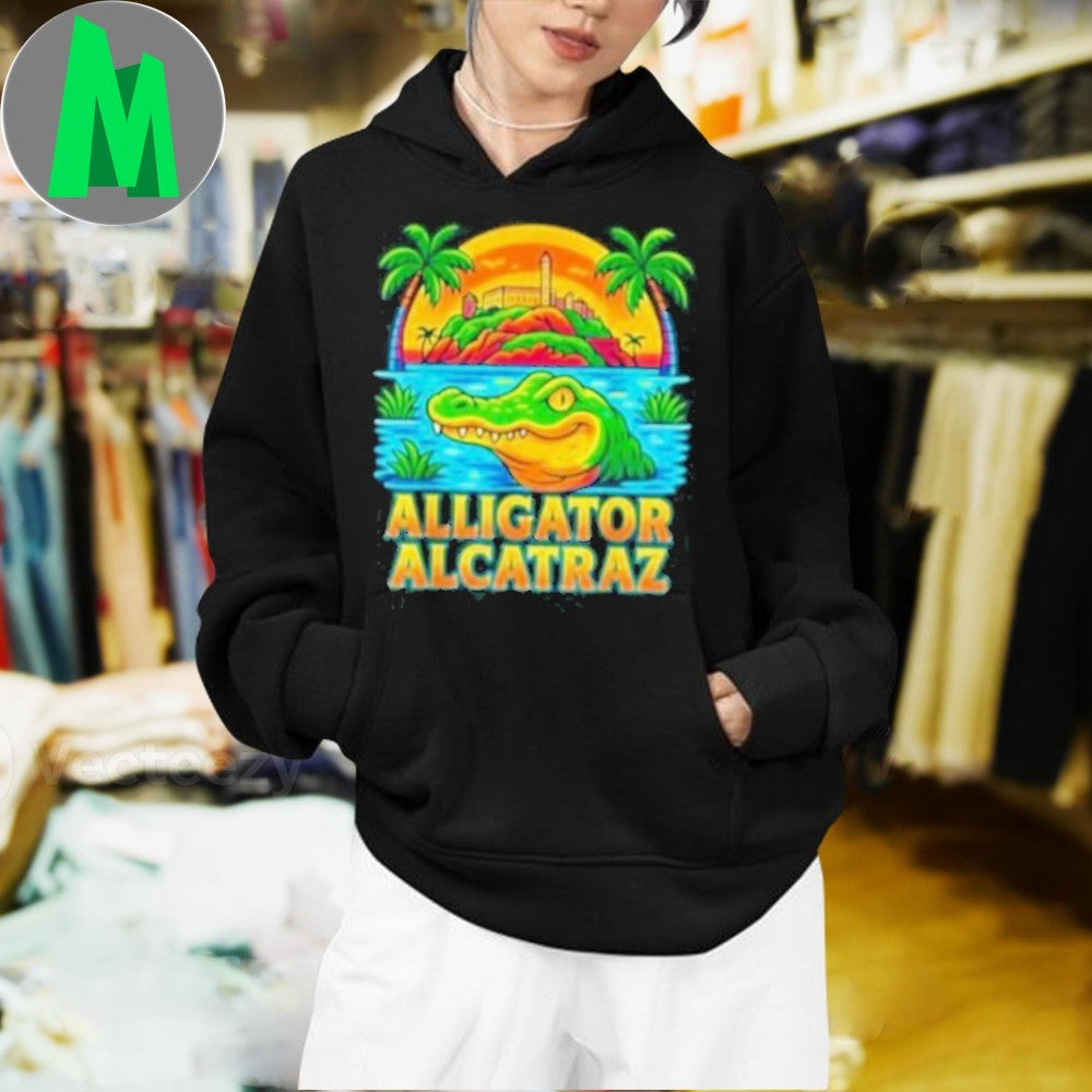 Design Florida Alligator Alcatraz Crocodile Shirt Unisex