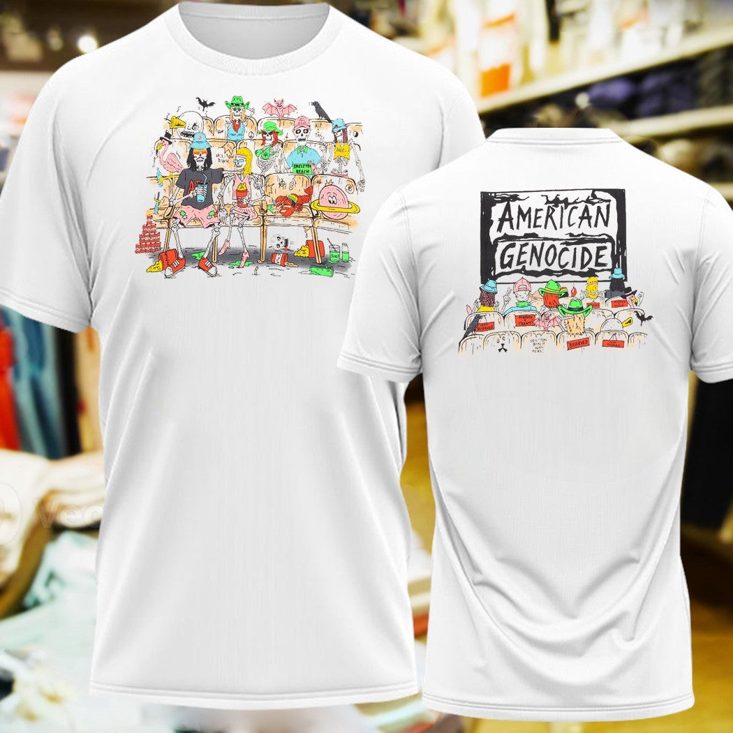 Design Gallery Dept Skeleton Beach Theater Graphic Unisex