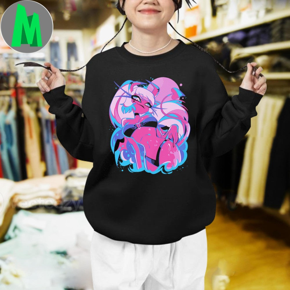 Design Helluva Boss Verosika Mayday Summer Splatter Unisex