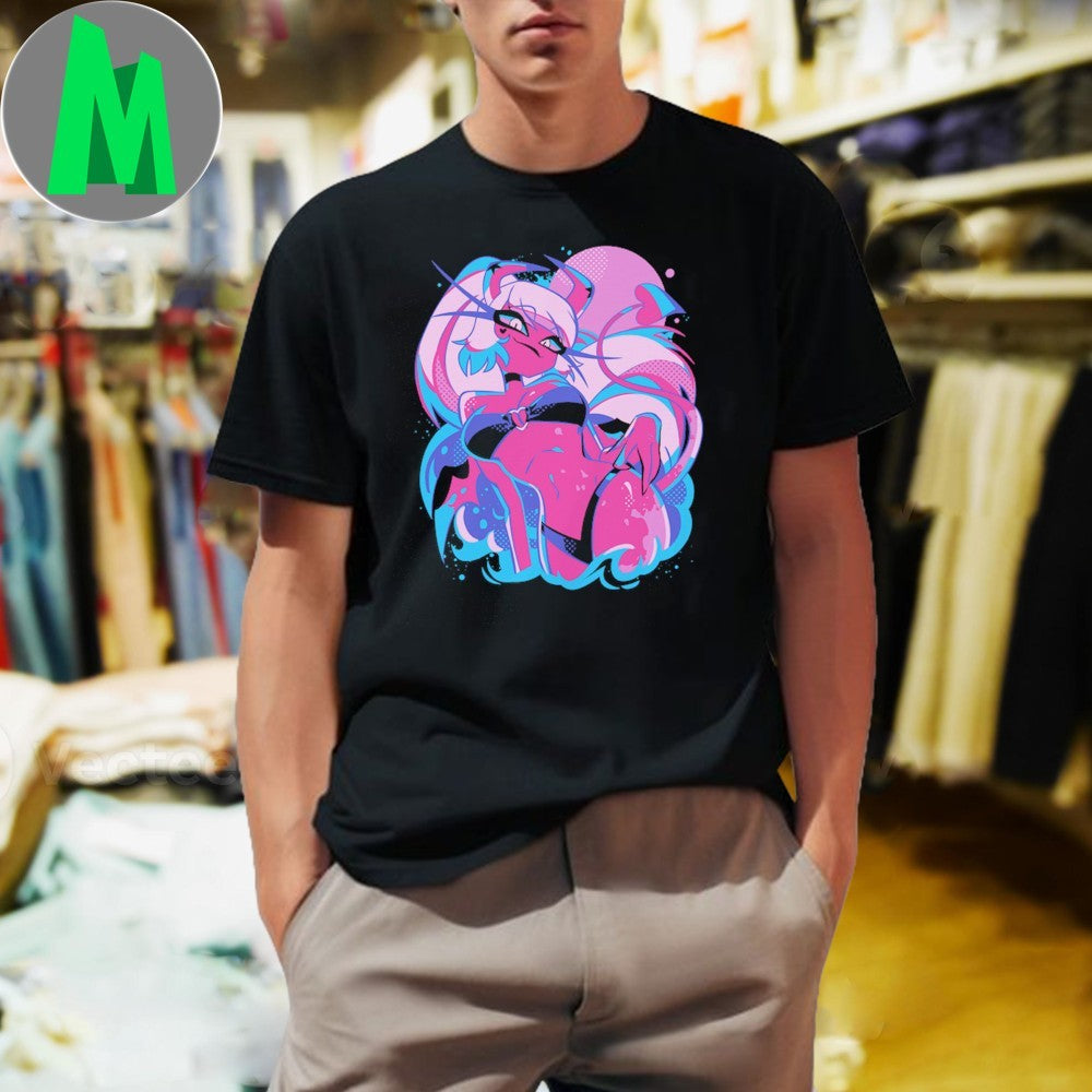 Design Helluva Boss Verosika Mayday Summer Splatter Unisex