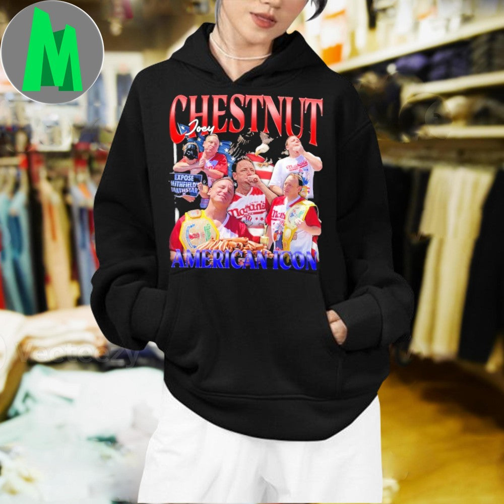 Design Joey Chestnut America Icon Shirt Unisex