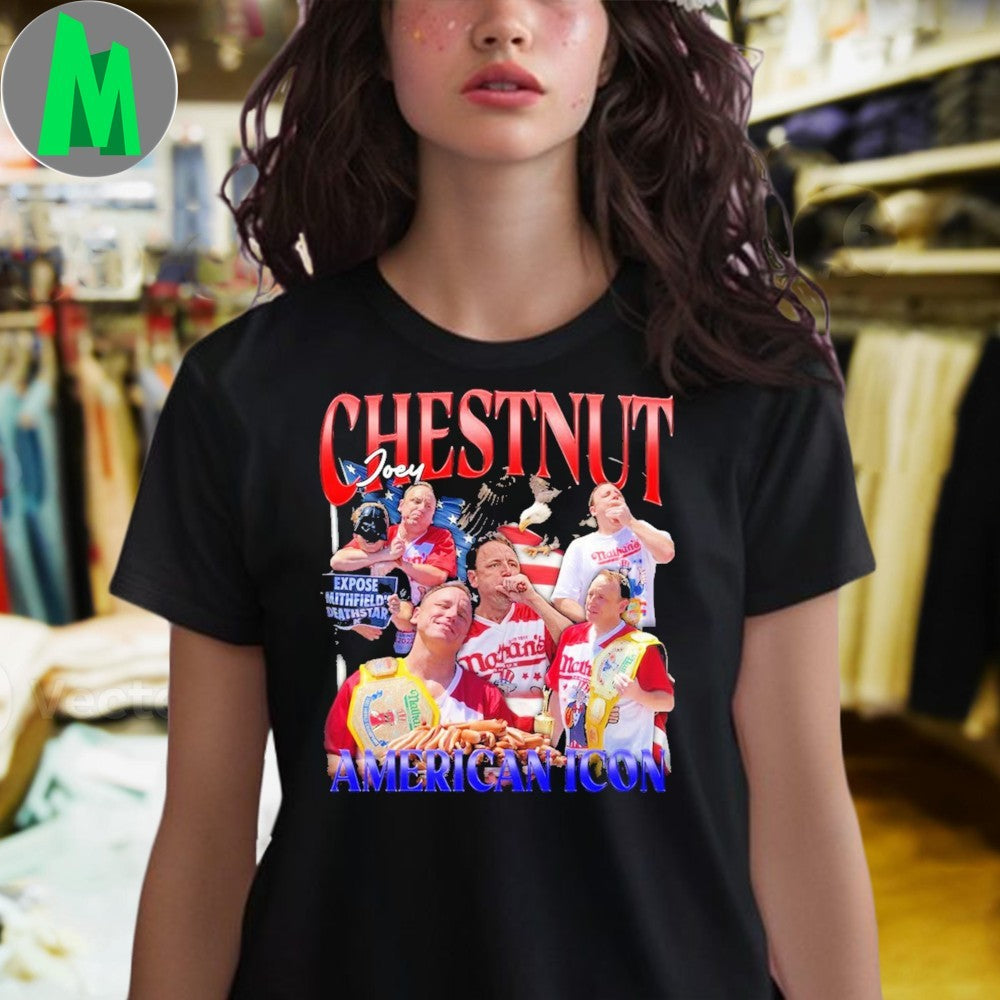 Design Joey Chestnut America Icon Shirt Unisex