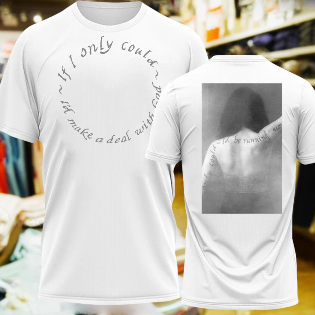 Design Kate Bush Running Up That Hill If I Only Could I’d Make A Deal With God Shirt Unisex