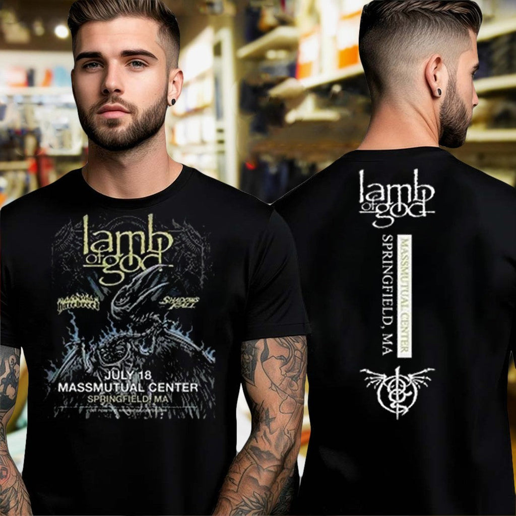 Design Lamb of God Tour Concert Band Two Sides Unisex