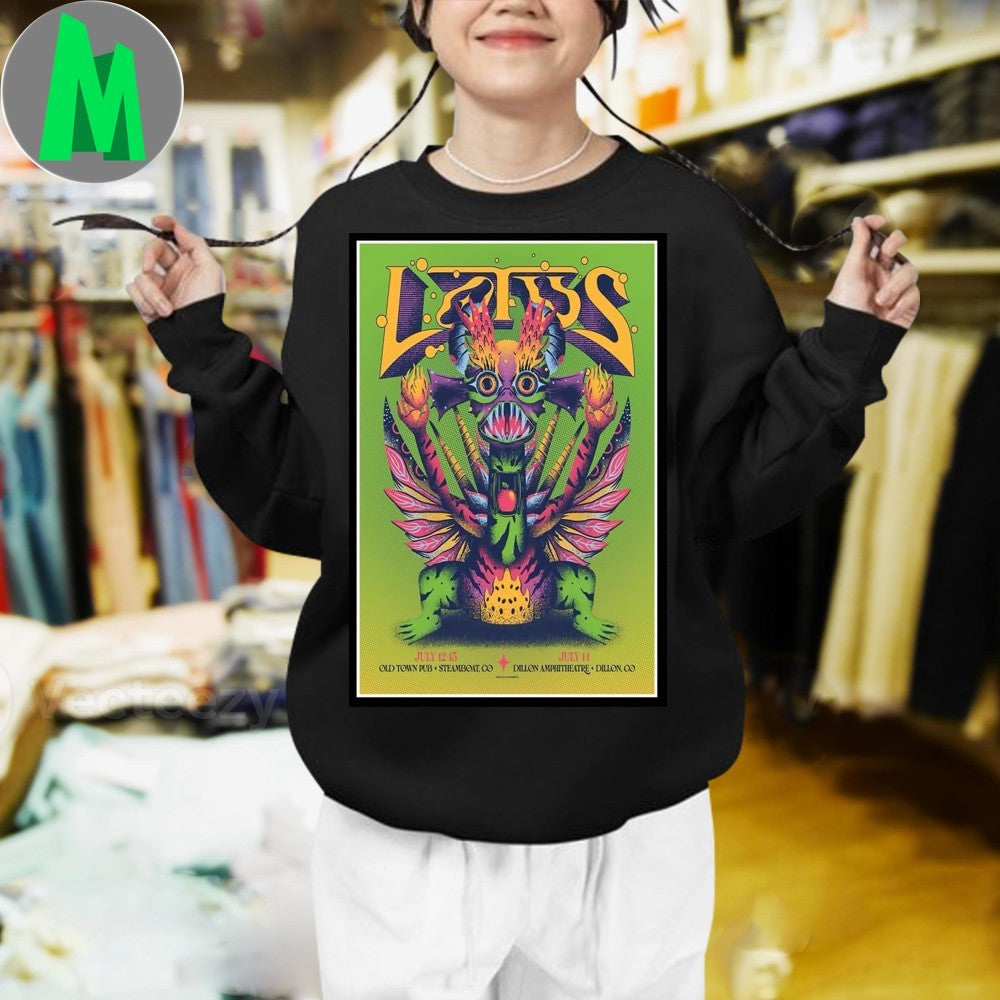 Design Lotus July 12-14 2025 Steamboat And Dillon CO Poster Shirt Unisex