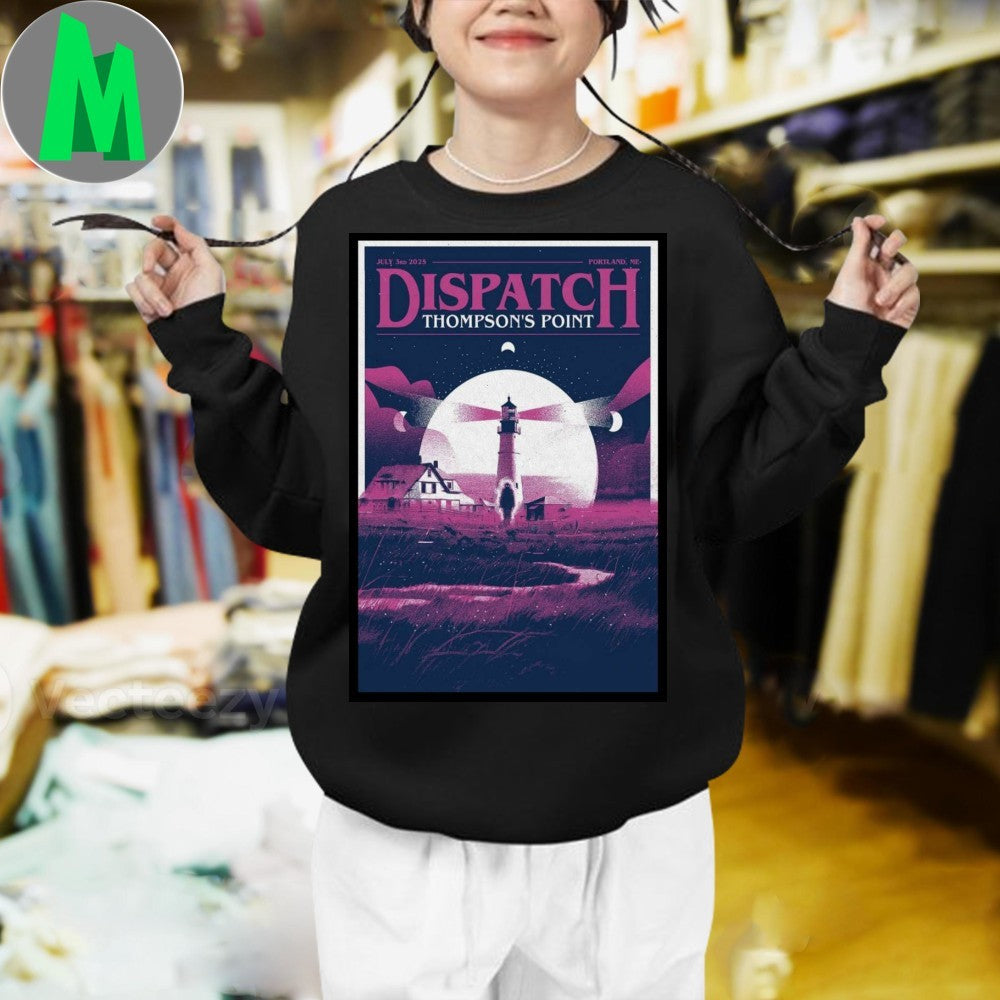 Design Poster Bonner, MT Live Dispatch July 03 2025 Shirt Unisex
