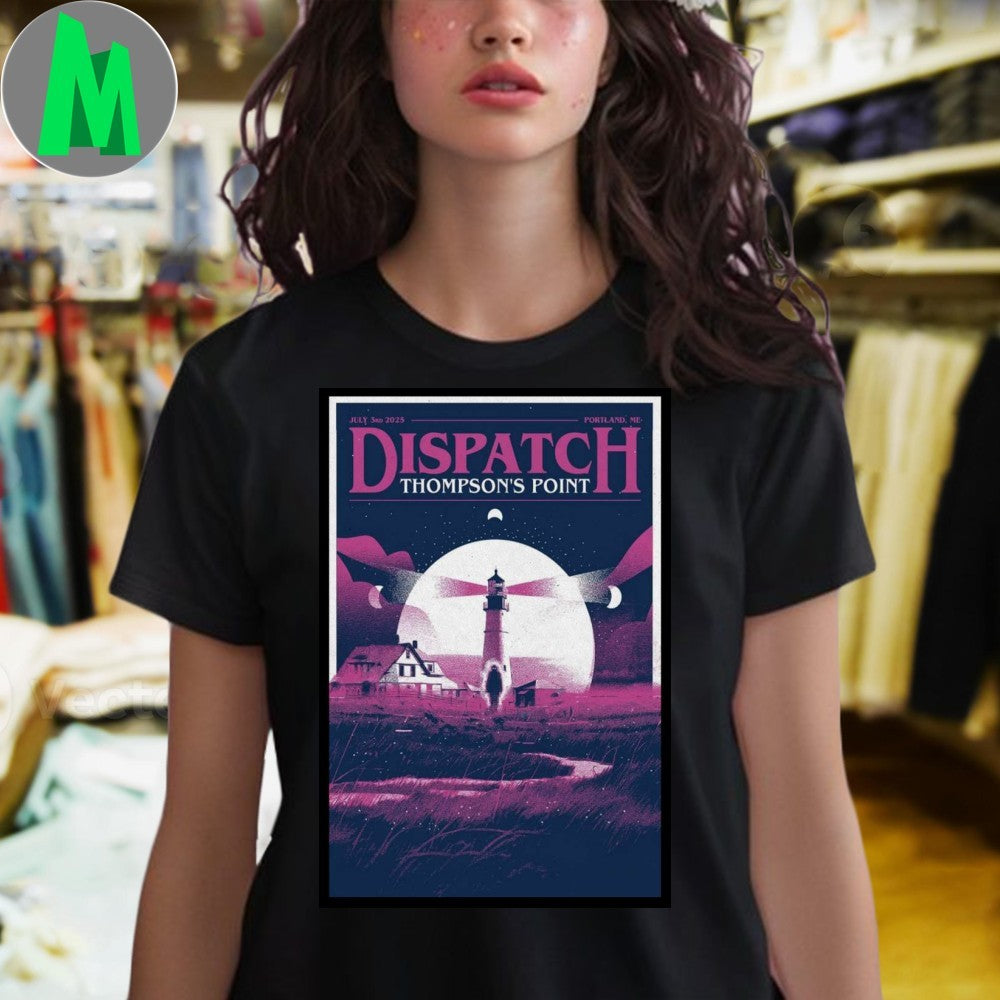 Design Poster Bonner, MT Live Dispatch July 03 2025 Shirt Unisex