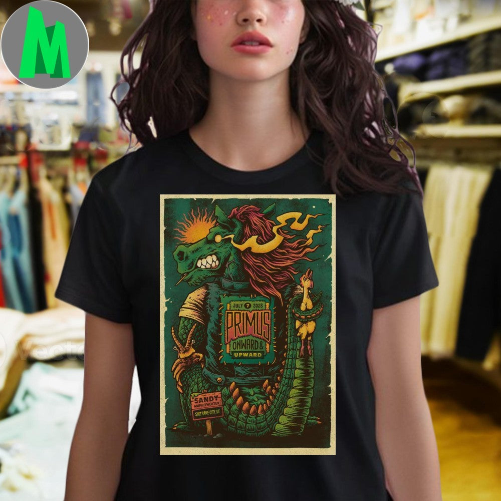Design Primus Jul 7 2025 In Salt Lake City UT Poster Shirt Unisex