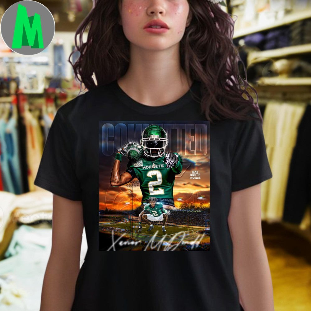 Design Sacramento State Hornets #2 Committed Hayes Fawcett Football Recruit Unisex