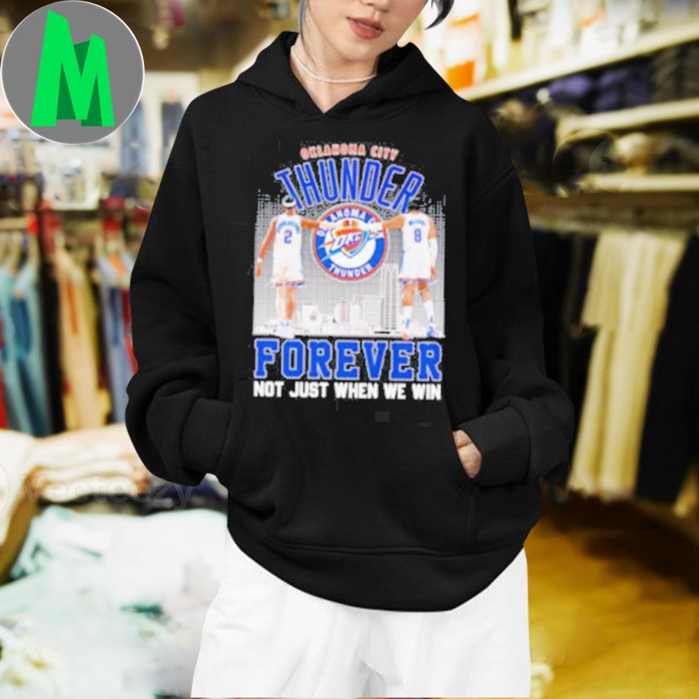 Design Shai Gilgeous-Alexander Jalen Williams OKC Thunder Forever Fan Unisex