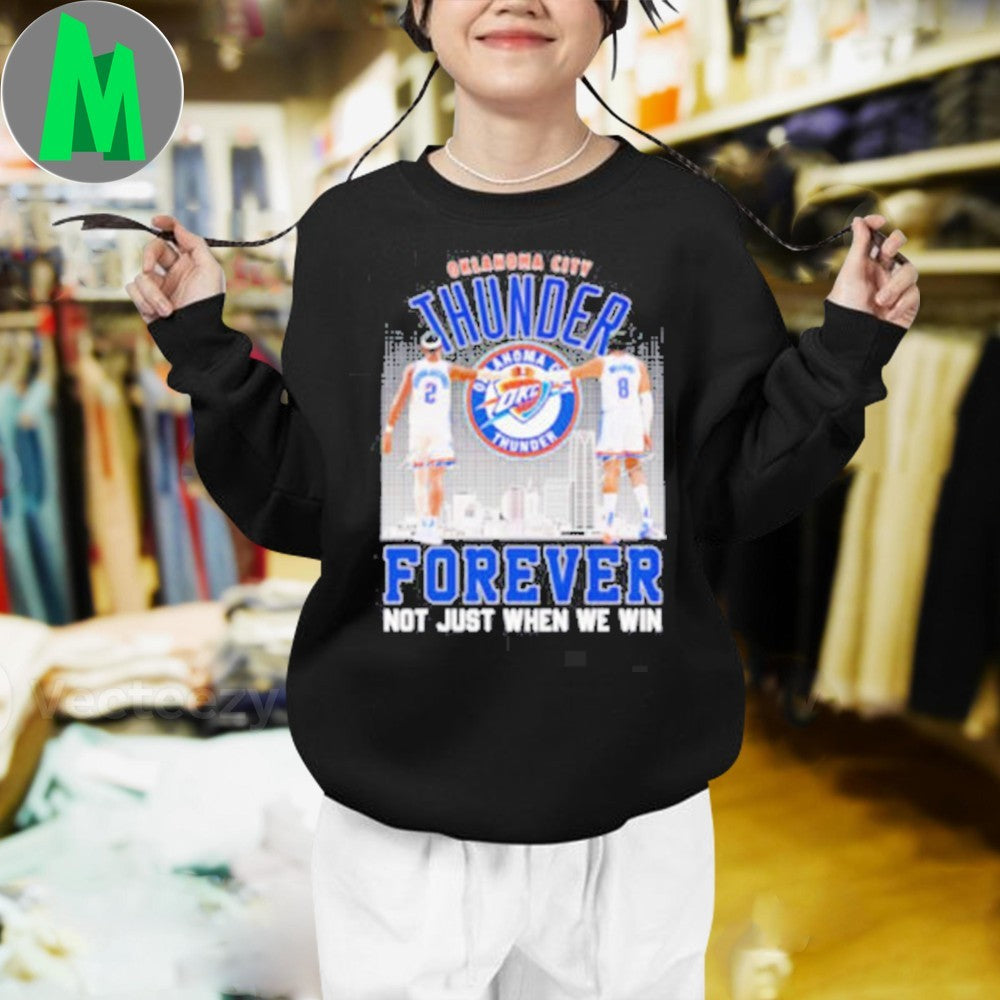 Design Shai Gilgeous-Alexander Jalen Williams OKC Thunder Forever Fan Unisex