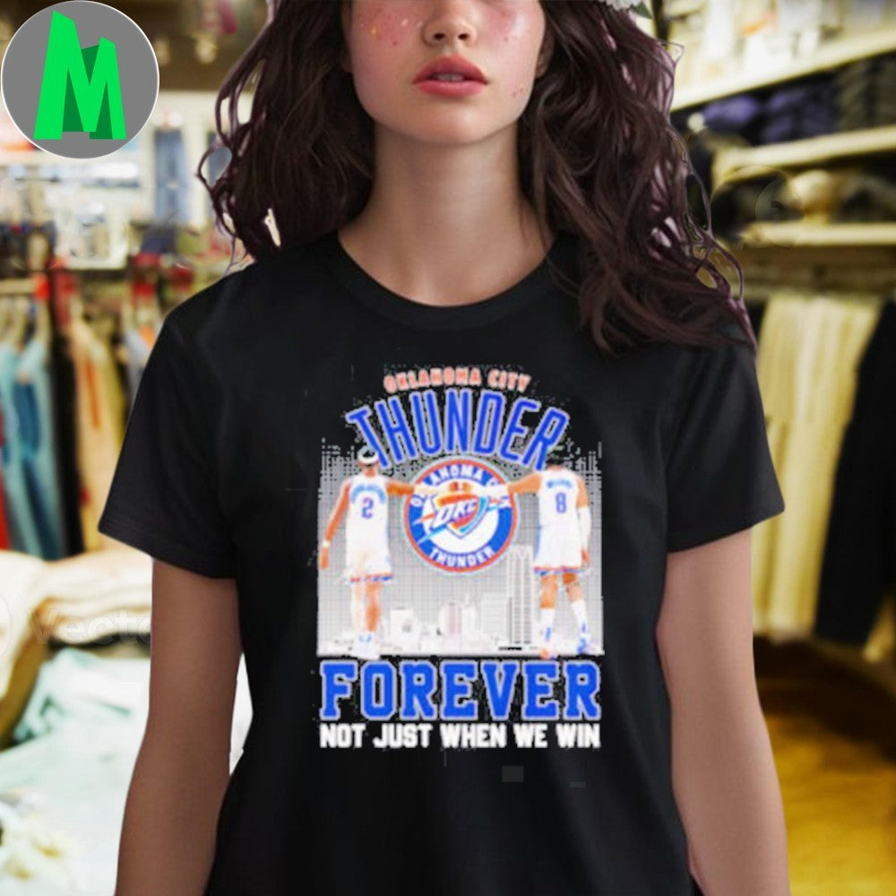 Design Shai Gilgeous-Alexander Jalen Williams OKC Thunder Forever Fan Unisex