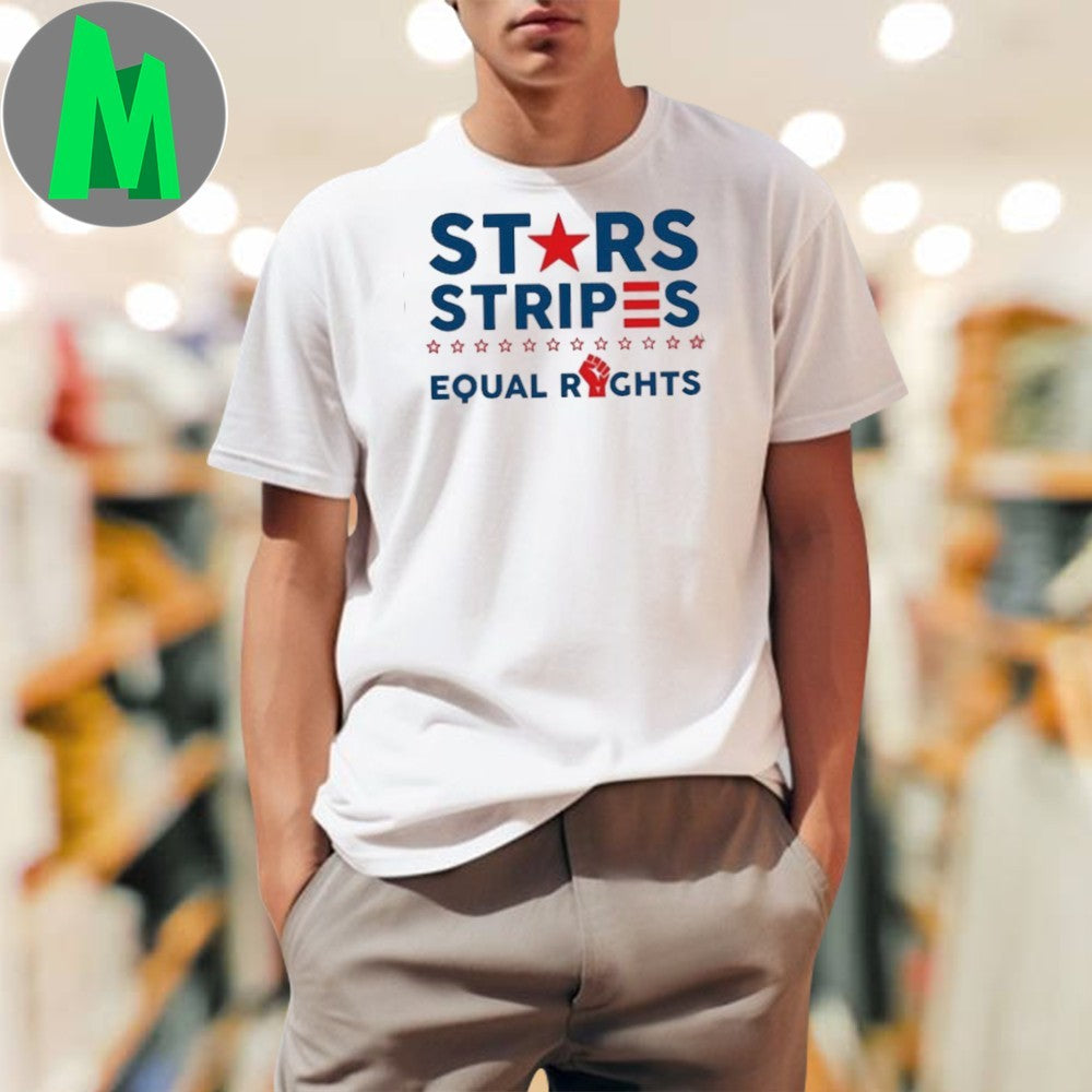 Design Stars Stripes Equal Rights Patriotic Shirt Unisex