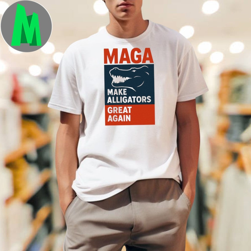 Design Trump Maga Make Alligators Great Again Florida Shirt Unisex