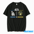 Dodgers Vs Brewers 2025 Postseason Nlcs Tshirts Sweater