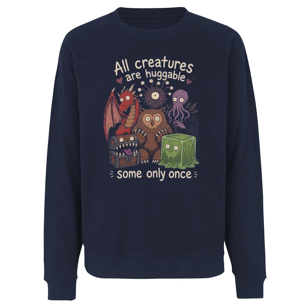 Dungeons & Dragons All Creatures Are Huggable Some Only Once Shirt