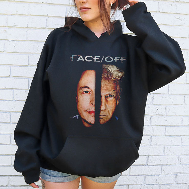 Elon Vs Trump Face Off T Shirt